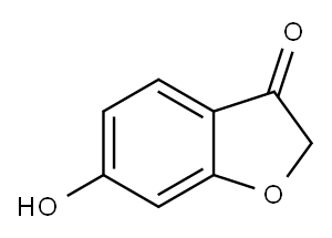 6-Hydroxy-2,3-dihydrobenzo[b]furan-3-one Structure