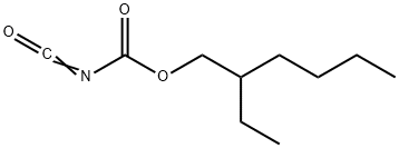 2-ethylhexyl isocyanatocarbonate Structure