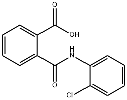 2-[[(2-CHLOROPHENYL)AMINO]CARBONYL]-BENZOIC ACID Structure