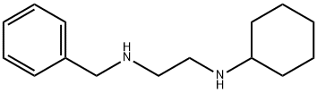 N-(2-(BENZYLAMINO)ETHYL) CYCLOHEXANAMINE Structure