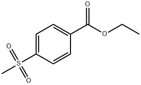 4-METHANESULFONYL-BENZOIC ACID ETHYL ESTER Structure