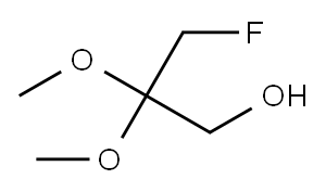 2,2-Dimethoxy-3-fluoro-1-propanol 구조식 이미지