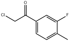 627463-24-5 Ethanone, 2-chloro-1-(3-fluoro-4-methylphenyl)- (9CI)