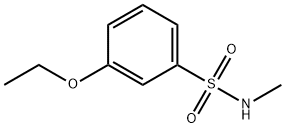 Benzenesulfonamide, 3-ethoxy-N-methyl- (9CI) Structure