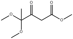 메틸4,4-다이메톡시-3-옥소펜타노에이트 구조식 이미지