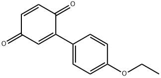 p-Quinone, p-ethoxyphenyl Structure