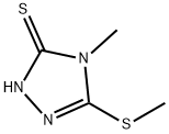 4-Methyl-5-methylsulfanyl-4H-[1,2,4]triazole-3-thiol Structure