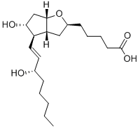 5,6BETA-DIHYDRO PGI2 구조식 이미지