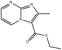 ETHYL 2-METHYL-IMIDAZO[1,2-A]PYRIMIDINE 3-CARBOXYLATE Structure