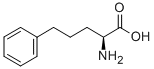 L-2-AMINO-5-PHENYL-PENTANOIC ACID Structure