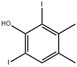 2,6-Diiodo-3,4-dimethylphenol Structure