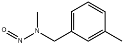 N-methyl-N-nitroso-(3-methylphenyl)methylamine Structure