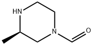 1-Piperazinecarboxaldehyde,3-methyl-,(3R)-(9CI) 구조식 이미지