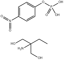 P-NITROPHENYL PHOSPHATE DI(2-AMINO-2-ETHYL-1,3-PROPANEDIOL) SALT 구조식 이미지