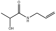 N-Allyl-2-hydroxypropionamide 구조식 이미지