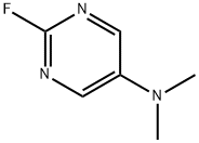 5-Pyrimidinamine, 2-fluoro-N,N-dimethyl- (9CI) 구조식 이미지
