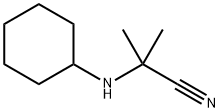 2-(Cyclohexylamino)-2-methylpropanenitrile 구조식 이미지