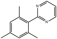 Pyrimidine, 2-(2,4,6-trimethylphenyl)- (9CI) 구조식 이미지
