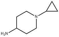 4-아미노-1-사이클로프로필피페리딘 구조식 이미지