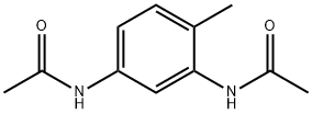 2,4-Diacetylaminotoluene Structure