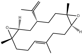 (1S,4R,6S,8S,11E,15S)-1,8,12-Trimethyl-4-isopropenyl-7,16-dioxatricyclo[13.1.0.06,8]hexadeca-11-ene Structure