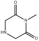 2,6-Piperazinedione, 1-methyl- Structure