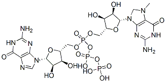 7-methyl-diguanosine triphosphate Structure