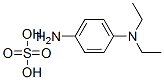 N,N-Diethyl-p-phenylenediamine sulfate 구조식 이미지