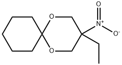3-Ethyl-3-nitro-1,5-dioxaspiro[5.5]undecane 구조식 이미지