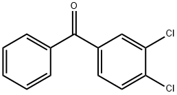 3,4-Dichlorobenzophenone 구조식 이미지