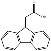 Fluorene-9-acetic acid 구조식 이미지