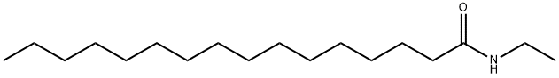 HexadecanaMide, N-ethyl- 구조식 이미지