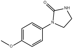 1-(4-메톡시페닐)테트라하이드로-2H-이미다졸-2-ONE 구조식 이미지