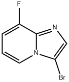 3-BROMO-8-FLUOROIMIDAZO[1,2-A]PYRIDINE Structure