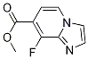 IMidazo[1,2-a]pyridine-7-carboxylic acid, 8-fluoro-, Methyl ester Structure