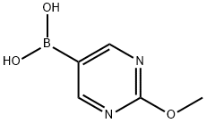2-Methoxypyrimidine-5-boronic acid 구조식 이미지