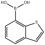 1-Benzothien-7-ylboronic acid 구조식 이미지