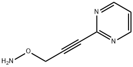 Pyrimidine, 2-[3-(aminooxy)-1-propynyl]- (9CI) 구조식 이미지