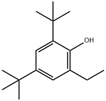 2,4-di-tert-butyl-6-ethylphenol  Structure