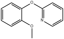 2-(2-methoxyphenoxy)pyridine  구조식 이미지