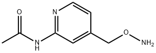 Acetamide,  N-[4-[(aminooxy)methyl]-2-pyridinyl]- 구조식 이미지