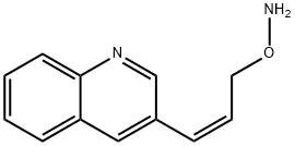 Quinoline, 3-[(1Z)-3-(aminooxy)-1-propenyl]- (9CI) 구조식 이미지