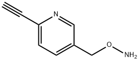 Pyridine, 5-[(aminooxy)methyl]-2-ethynyl- (9CI) 구조식 이미지