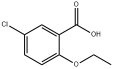 5-chloro-2-ethoxybenzoic acid 구조식 이미지