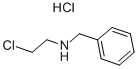 N-BENZYL-2-CHLOROETHANAMINE HYDROCHLORIDE 구조식 이미지