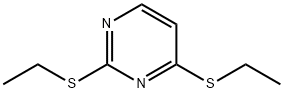 2,4-bis-ethylmercapto-pyrimidine 구조식 이미지