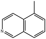 5-methylisoquinoline  구조식 이미지
