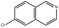 Isoquinoline, 6-chloro- (6CI,9CI) Structure
