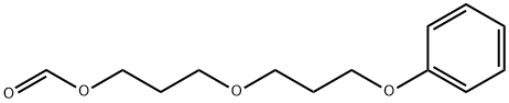 Formic acid 3-(3-phenoxypropoxy)propyl ester 구조식 이미지