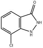 3-HYDROXY-7-CHLORO 1H-INDAZOLE Structure